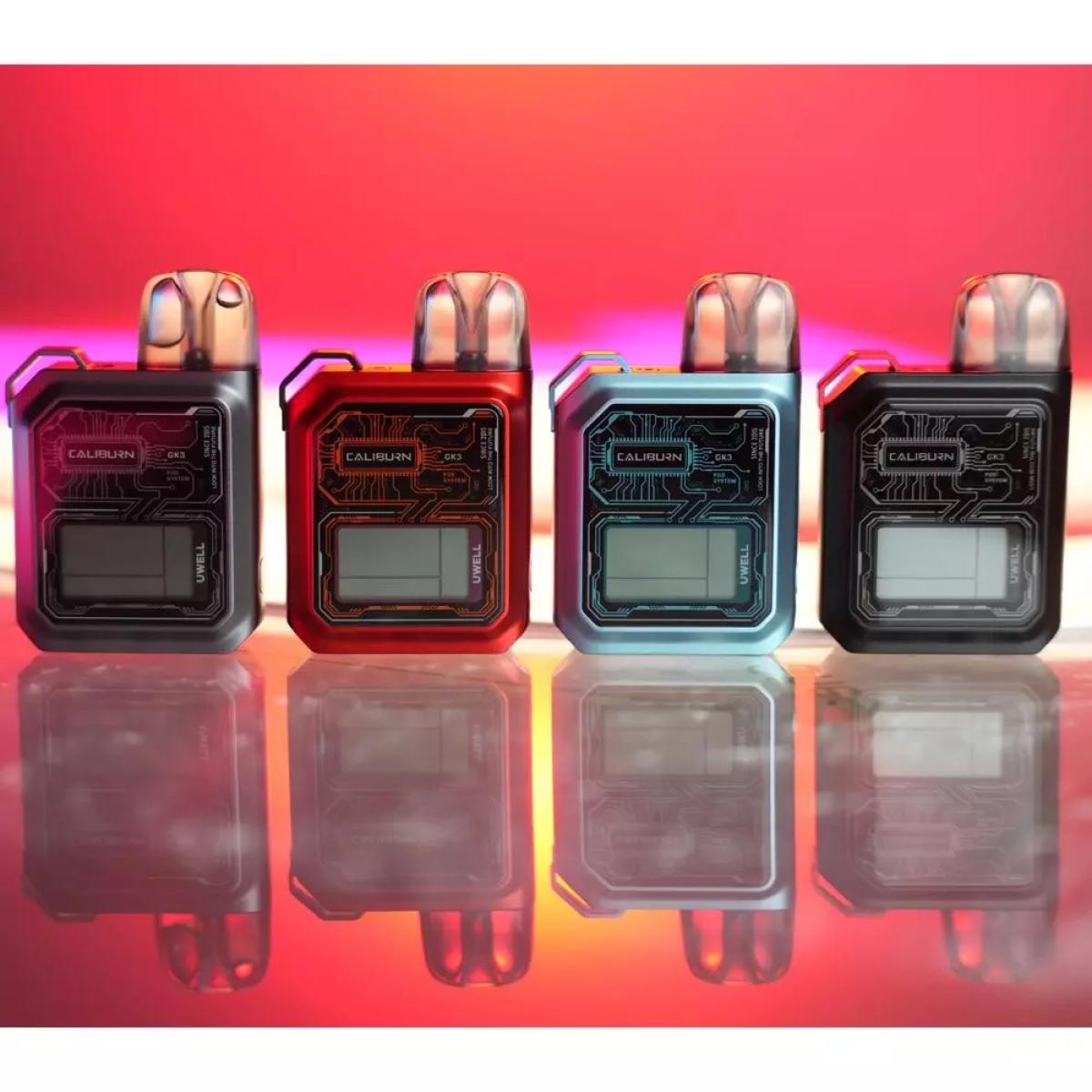 Uwell Caliburn GK3 Podset (Starterkit) 900mAh 2.5ml