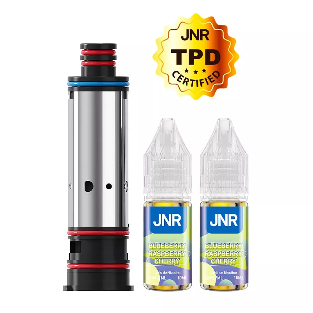 JNR Falcon Infinity 55K Nachfüll-Set Blueberry Raspberry Cherry