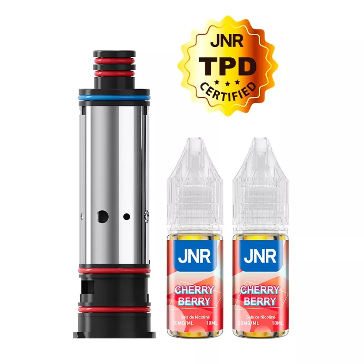 JNR Falcon Infinity 55K Nachfüll-Set Cherry Berry
