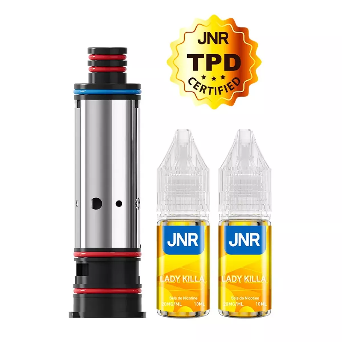 JNR Falcon Infinity 55K Nachfüll-Set Brombeere Erdbeere Himbeere