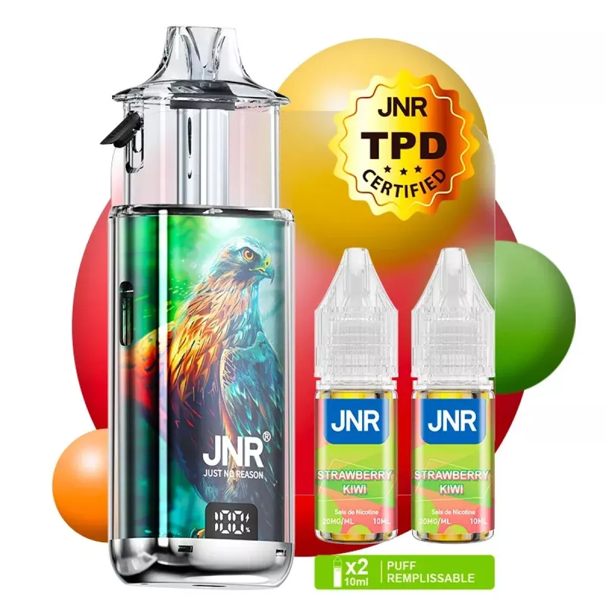 JNR Falcon Infinity 55K Set Strawberry Kiwi