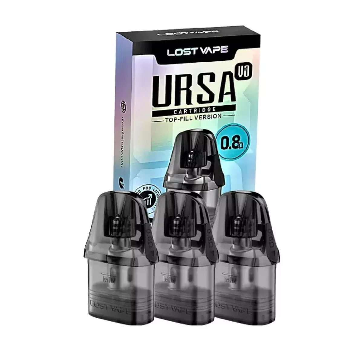 Lost Vape Kartuschen Ursa V3, 2.5ml, 3er Pack