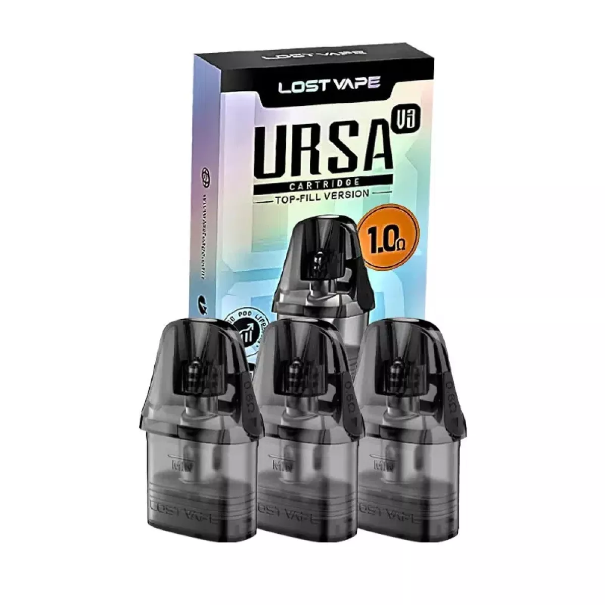Lost Vape Kartuschen Ursa V3, 2.5ml, 3er Pack