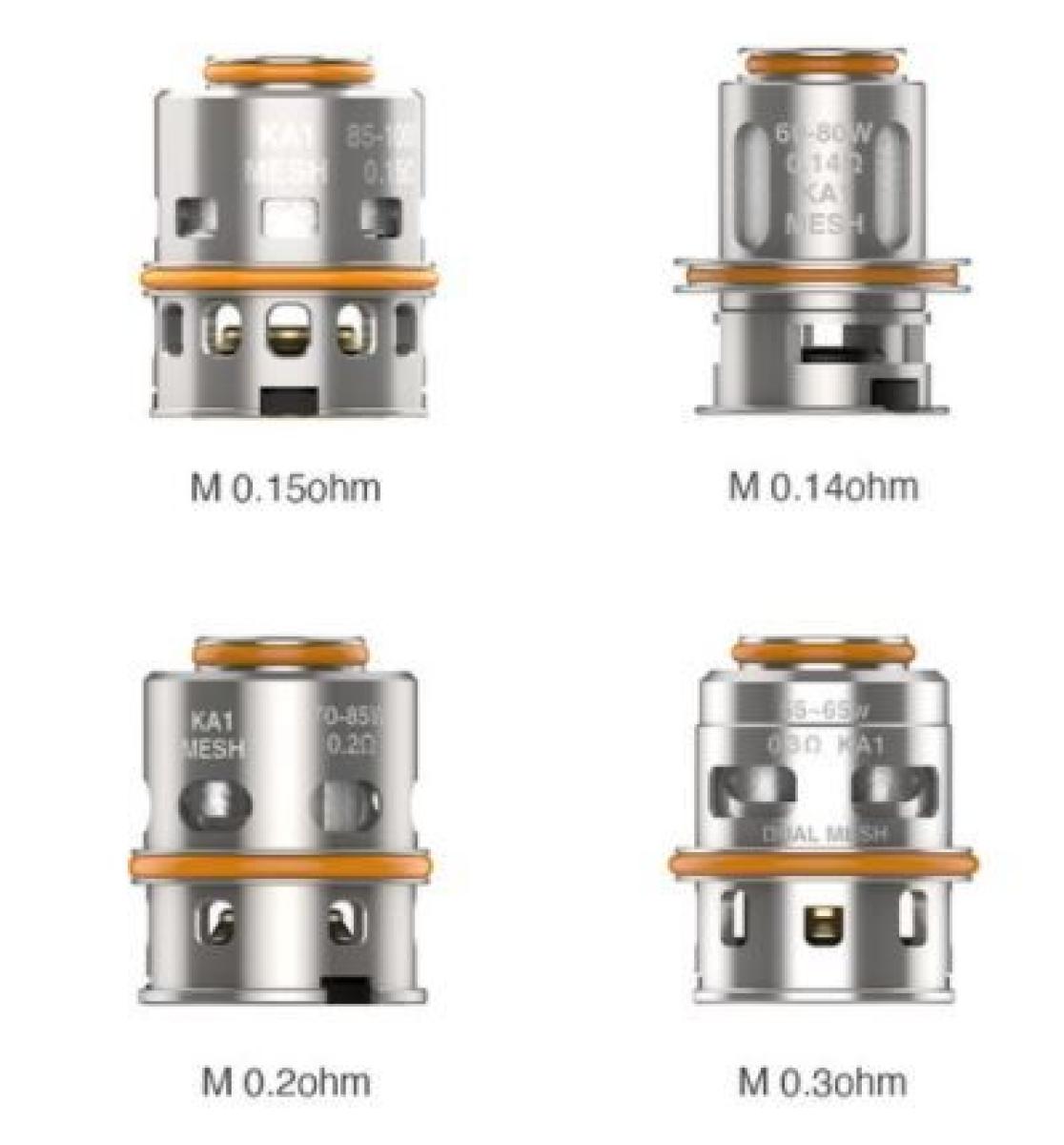 GeekVape M Coils, Zeus Max, Subohm Coils