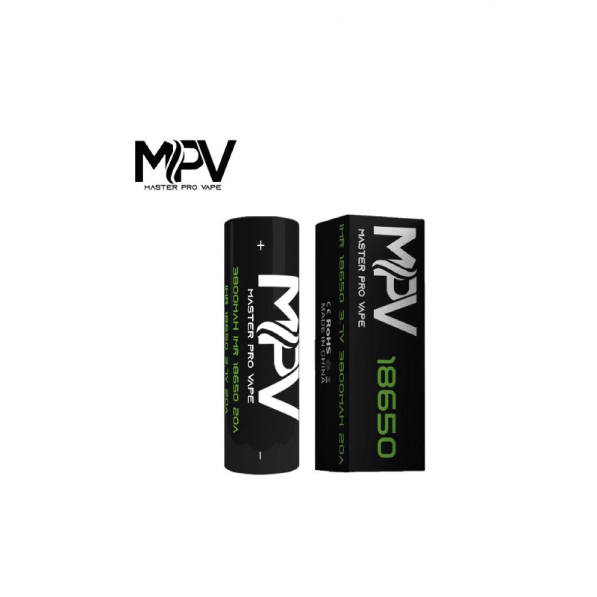 MPV 18650 3800 mAh 20A unprotected (Nicht für SubOhm dampfen geeignet)