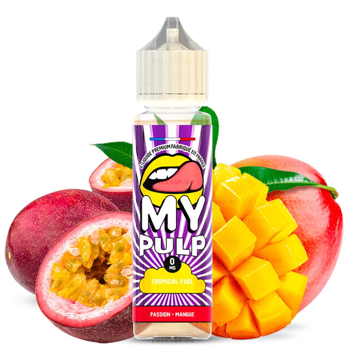 My Pulp Tropical Fuel (Passionfruit & Mango) Shortfill 50/75 ml
