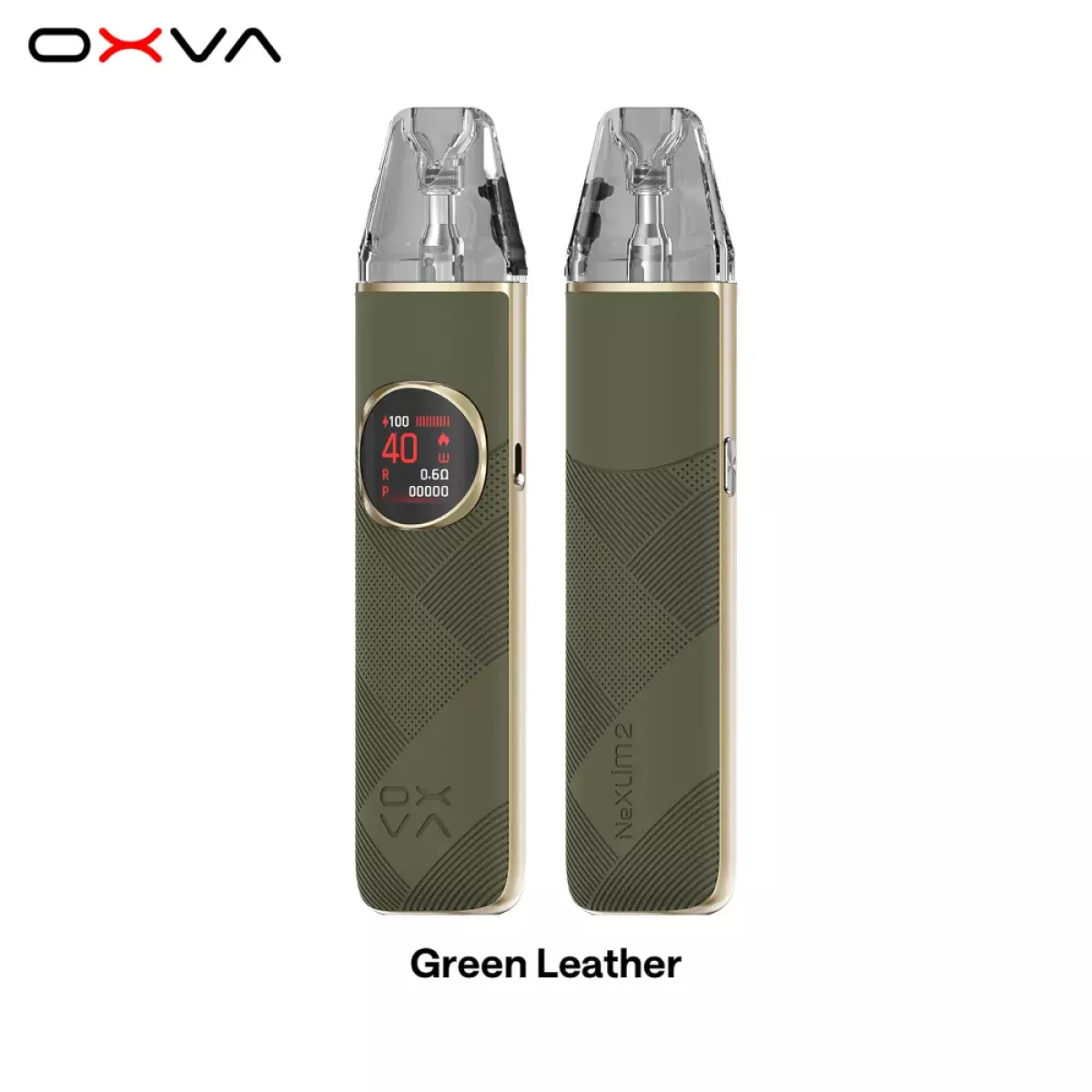 Oxva NeXLIM 2 Kit 2000mAh 40W 4ml Green Leather