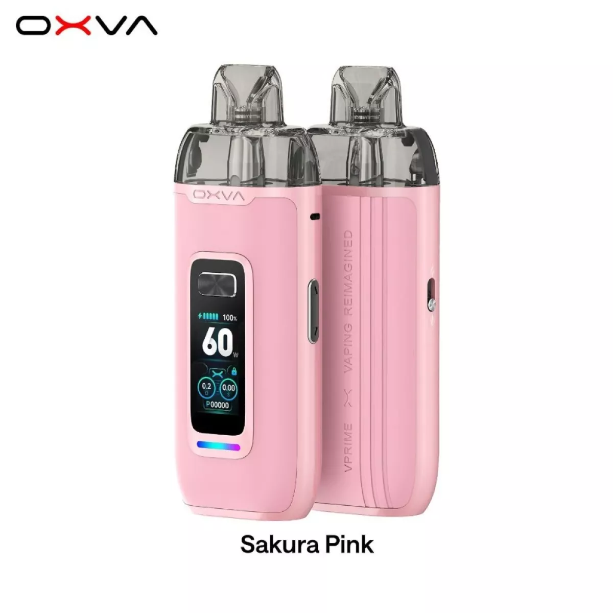 Oxva VPRIME Kit 2600mAh 60W 5ml Sakura Pink