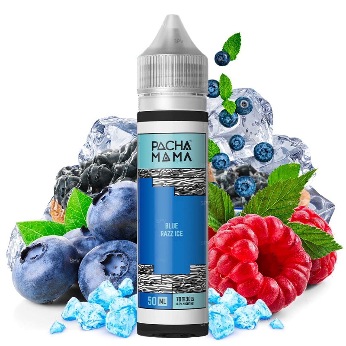 Pacha Mama (Charlie's Chalk Dust) Blue Razz ICE 50 ml Shortfill