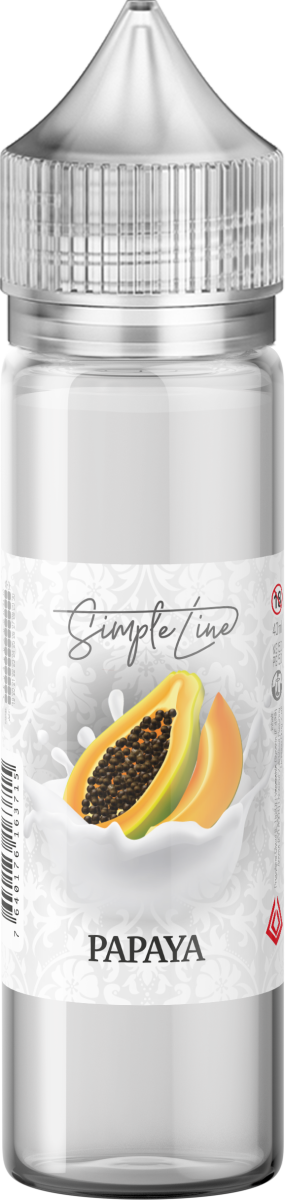 Art of Vapor Simple Line Papaya 40 ml Shortfill