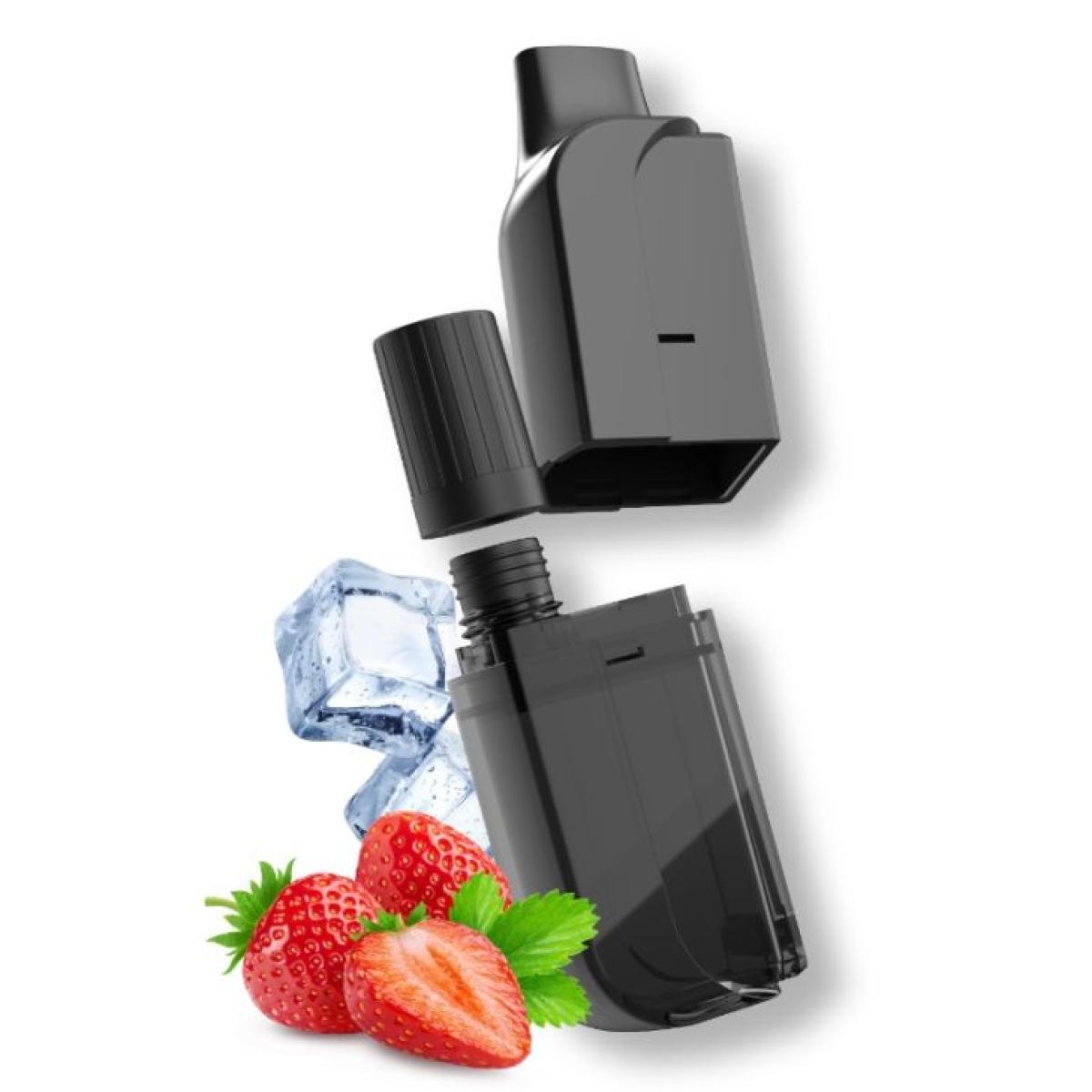 Smarter S6000 Pod 2+10ml 6000 Züge 20mg/ml Strawberry Ice