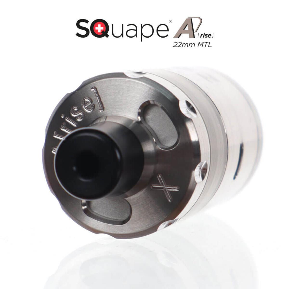 SQuape A[rise] RTA 22mm MTL, SILBER