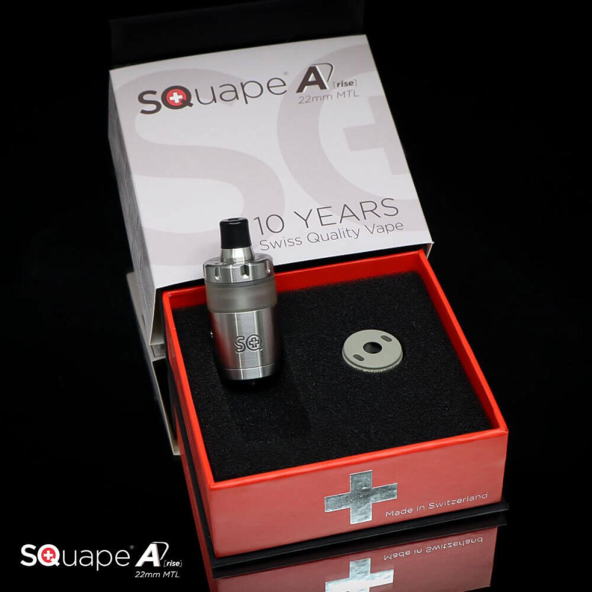 SQuape A[rise] RTA 22mm MTL SILBER