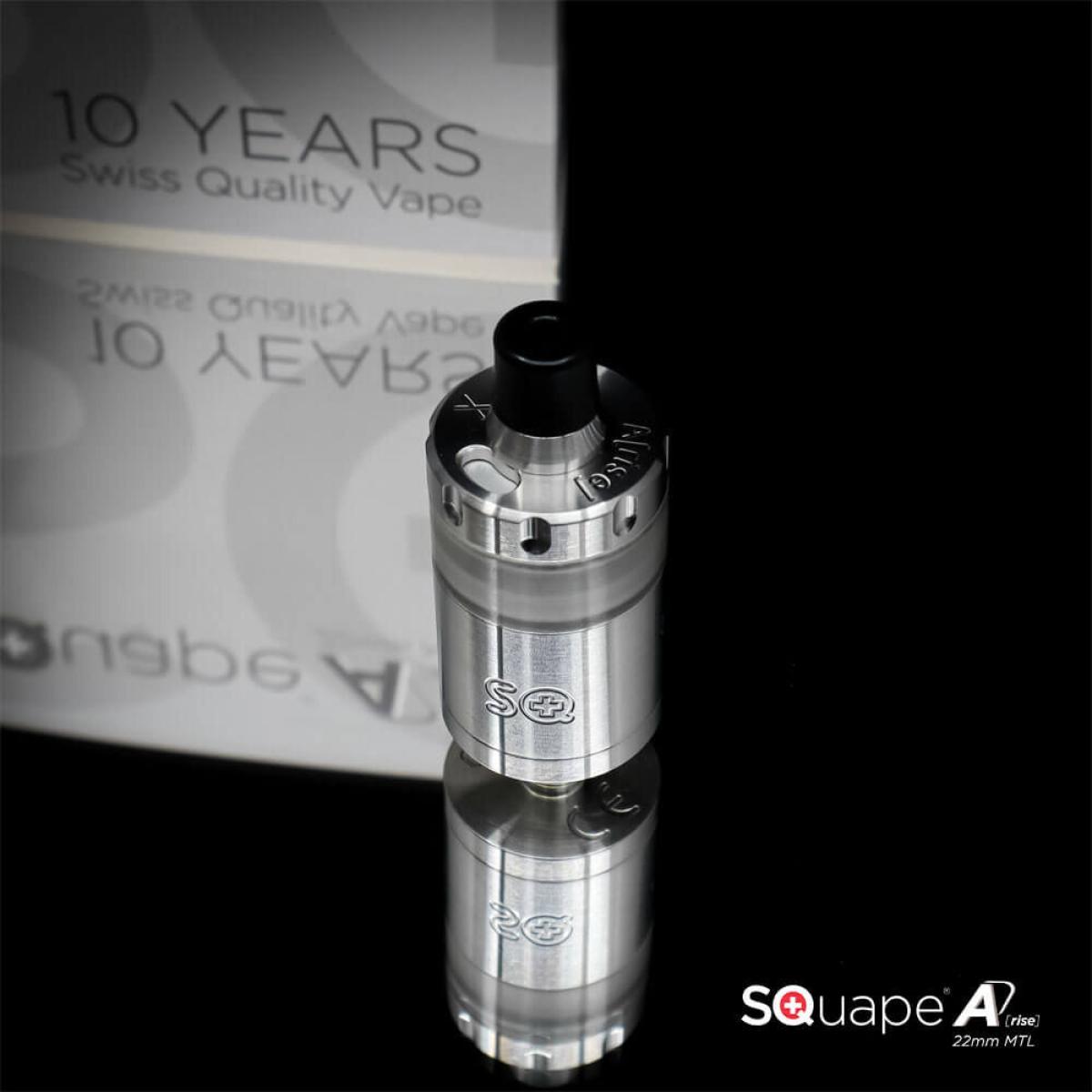 SQuape A[rise] RTA 22mm MTL SILBER