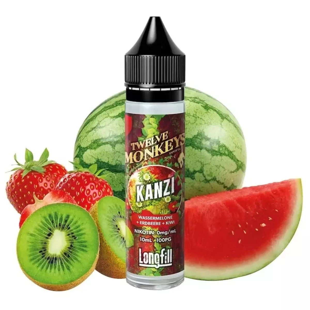 Twelve Monkeys Kanzi 10/60ml Longfill Aroma