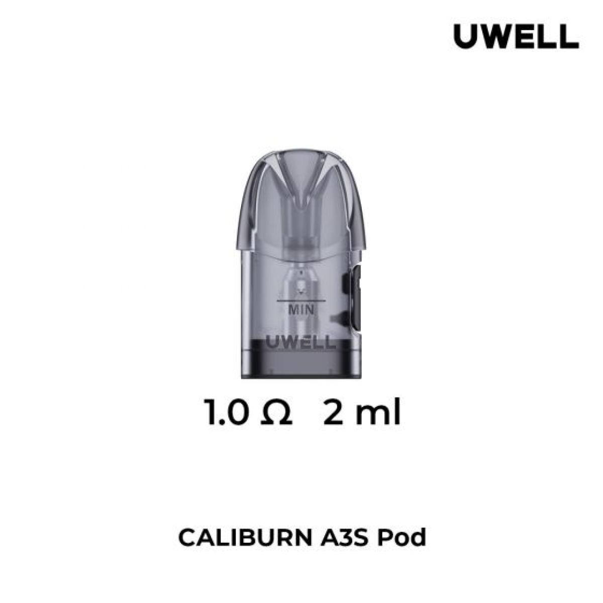 Uwell Caliburn A3, A3S, AZ3 Pod Sidefill, 4 Stk, 2ml