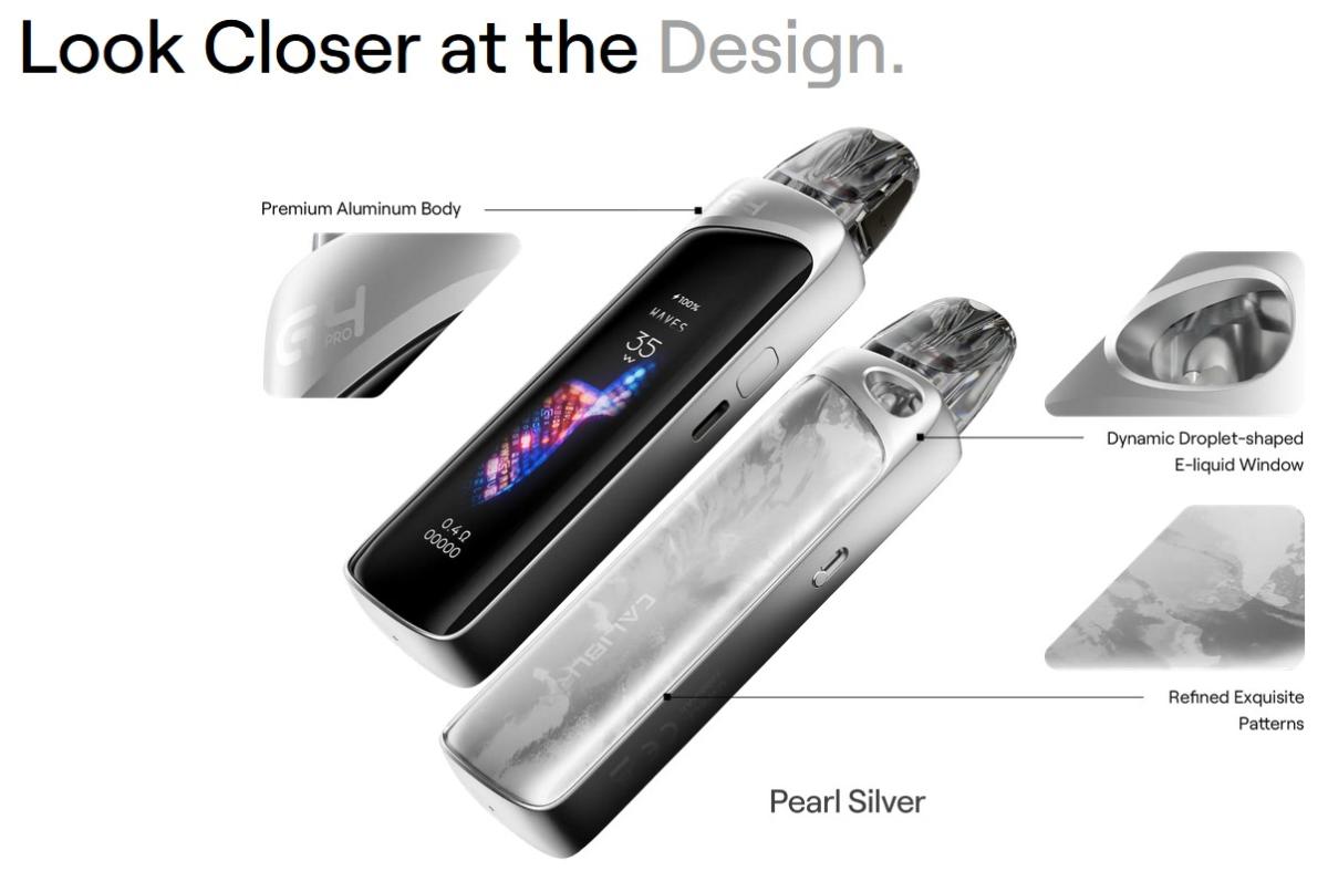 Uwell Caliburn G4 Pro Kit Podset 1800mAh 3ml