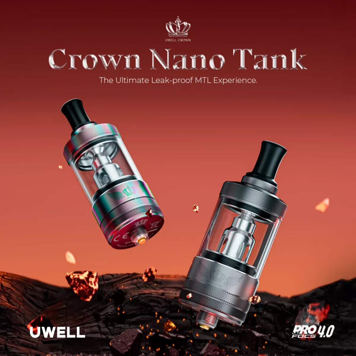 Uwell CROWN Nano Tank 4.5ml 23mm
