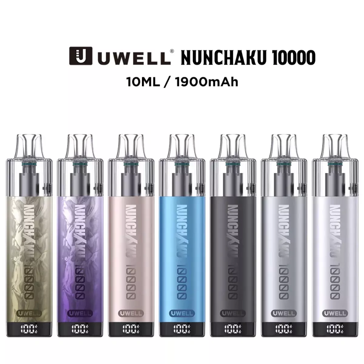 Uwell NUNCHAKU 10000 Pod Kit 10ml 1900mAh All