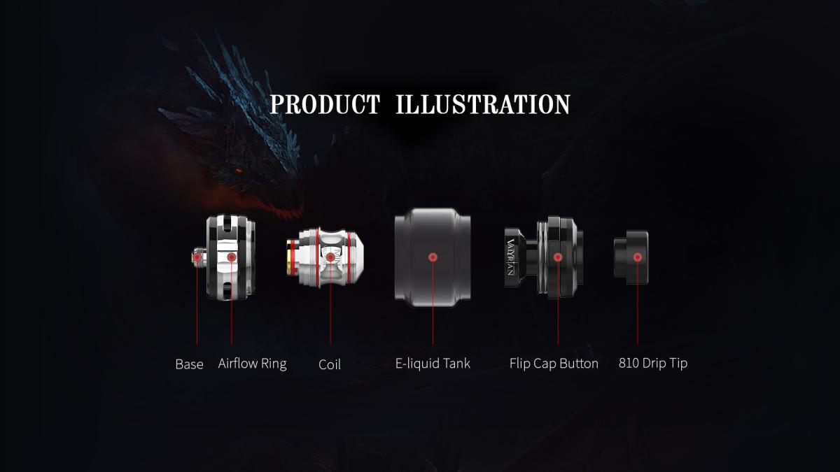 Uwell Valyrian 2 PRO Tank 8ml 32mm
