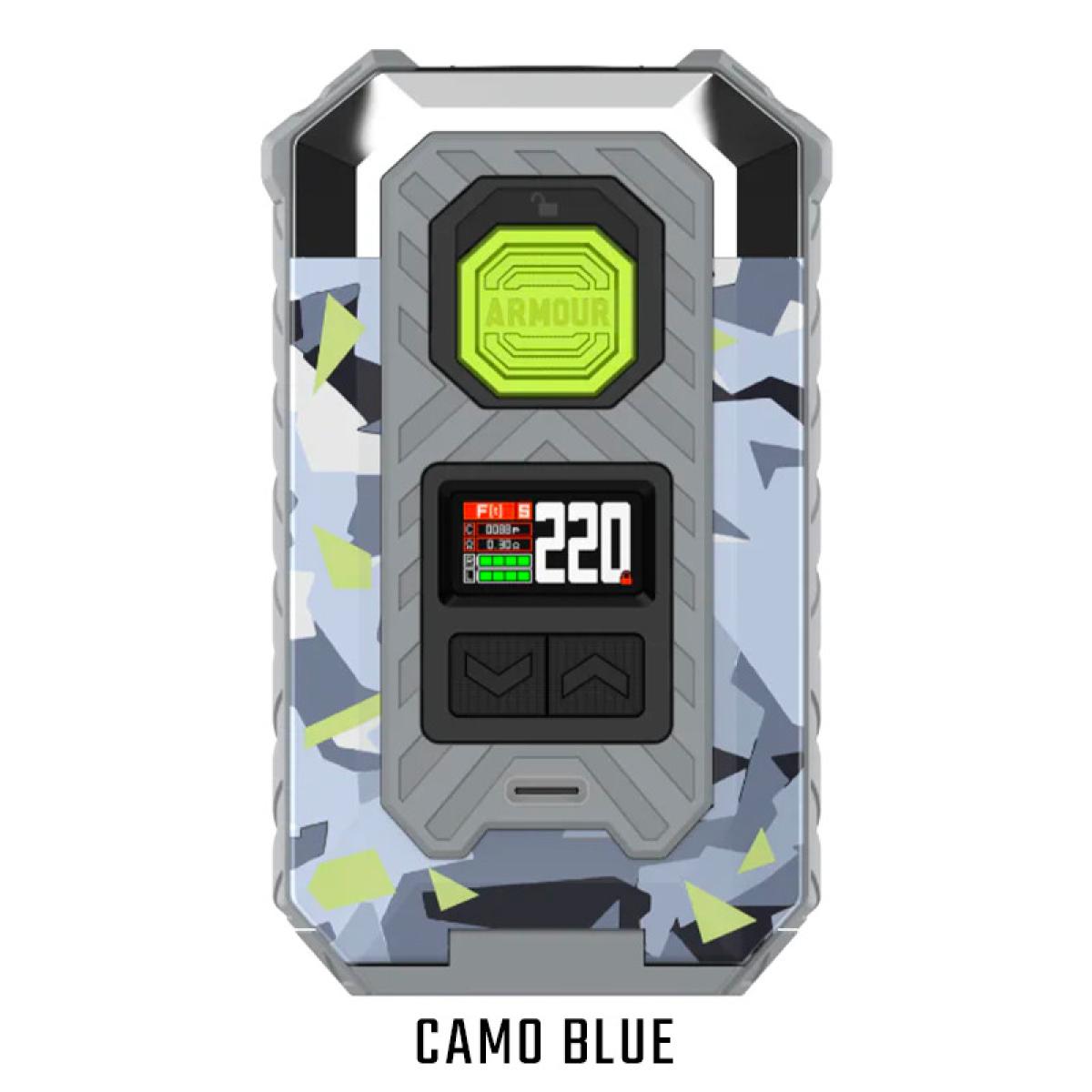 Vaporesso Armour Max Mod 2x 21700 220W Camo Blue