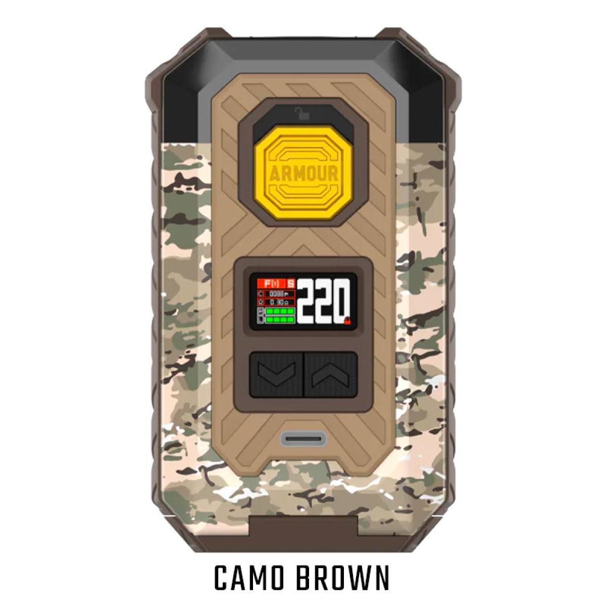 Vaporesso Armour Max Mod 2x 21700 220W Camo Brown