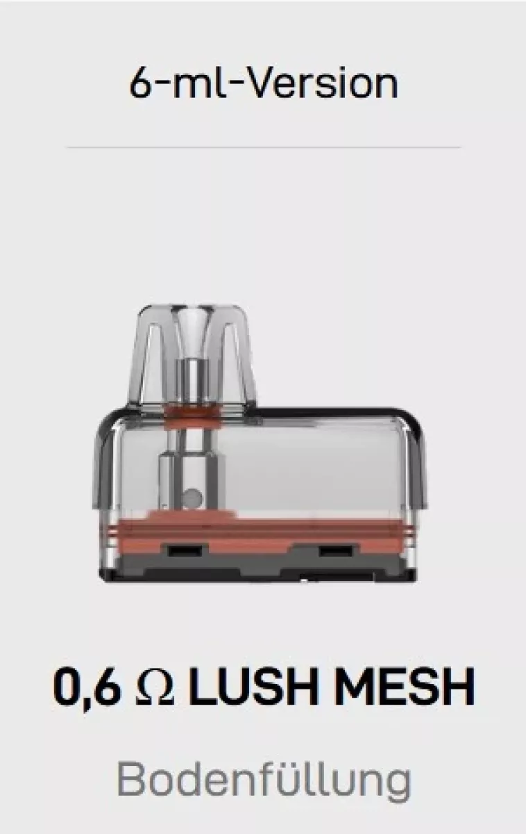 Vaporesso Eco Nano Pod 6ml 0.6 Ohm Lush Mesh