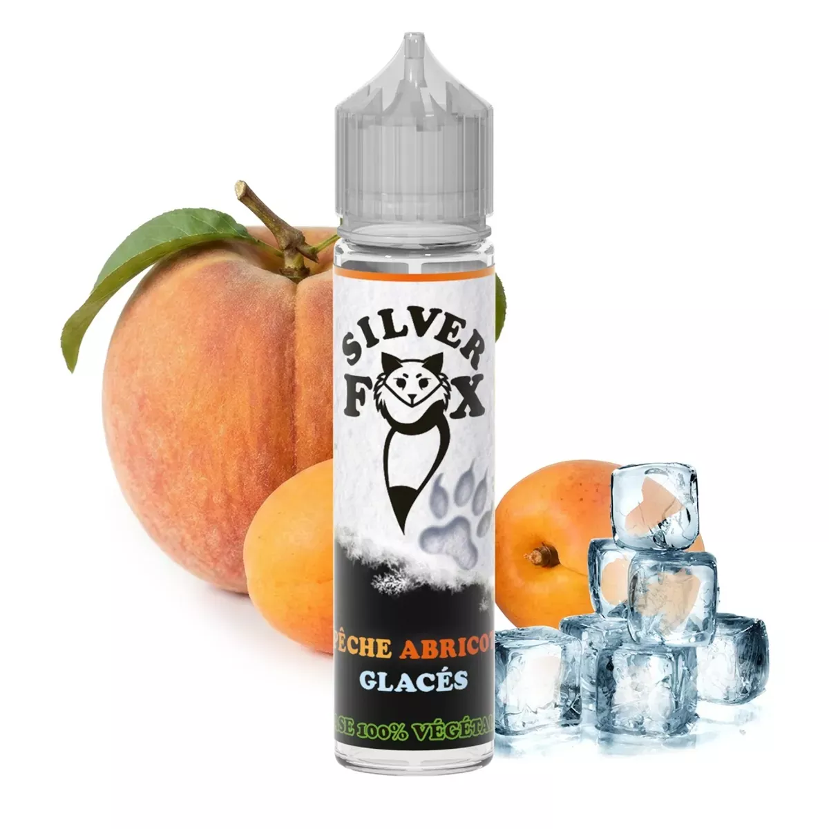 Vaping in Paris Silver Fox Pfirsich Aprikose