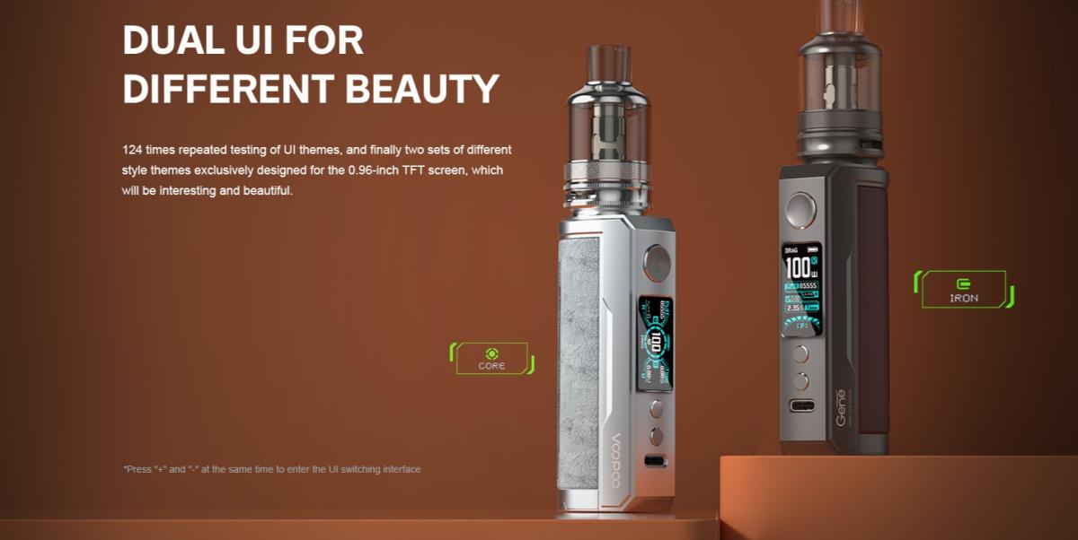 Voopoo DRAG X Plus Professional Edition Mod 100W 21700