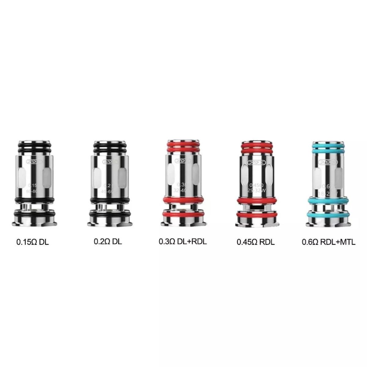 Voopoo PnP X Coil DRAG X2 S2 Argus Pro Uforce X 5 Stk.