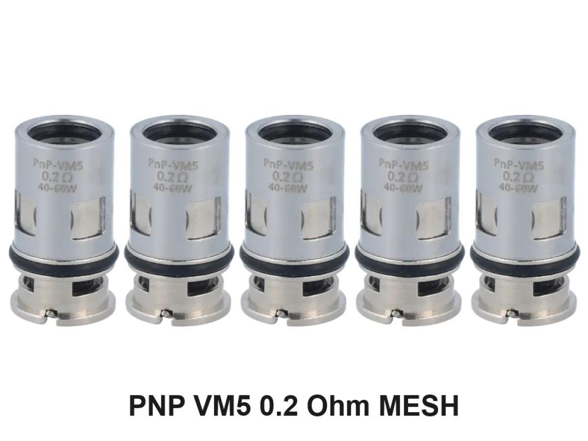 Voopoo PnP Coil Vinci DRAG S, X, 5 Stk.