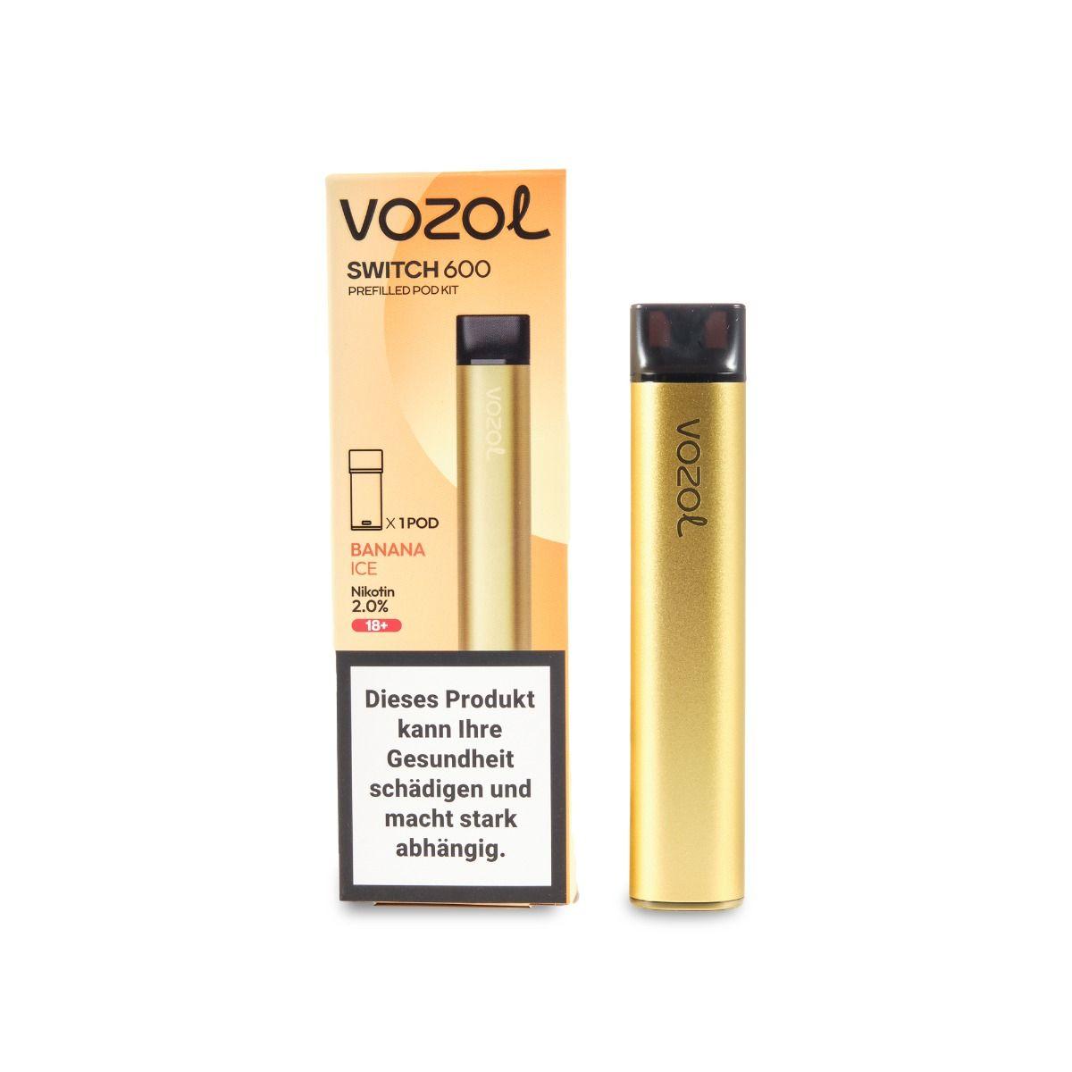 VOZOL Switch 600 Kit 20mg/ml 400mAh 600 Züge