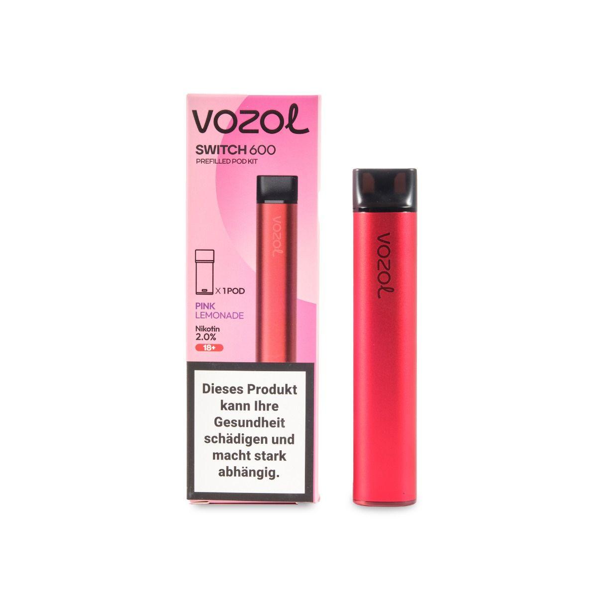 VOZOL Switch 600 Kit 20mg/ml 400mAh 600 Züge