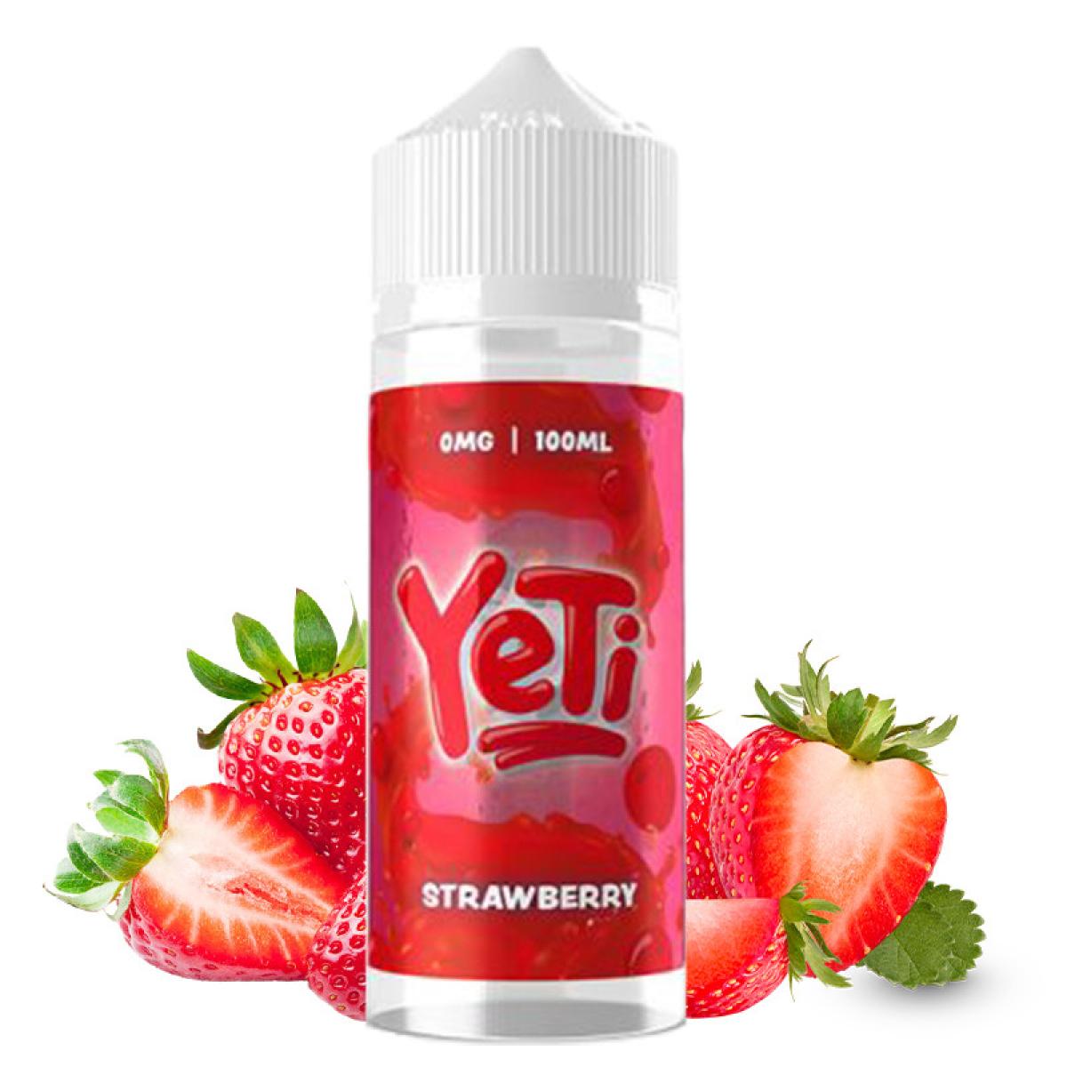 YETI (Dr. Frost) Strawberry No Ice 100 ml Shortfill
