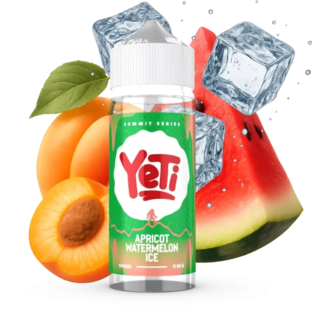 YETI Summit Apricot Watermelon Ice 120 ml Shortfill