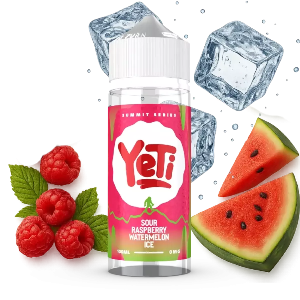 YETI Summit Sour Raspberry Watermelon Ice 120 ml Shortfill