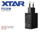 Xtar PD20W Steckernetzteil 100-240VAC zu USB 5V-3A / 9V-2,22A / 12V-1,67A 20W