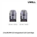Uwell Caliburn G3 GK3 Pod  4 Stk. 2.5ml oder 3ml inkl. Coil